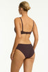 Sea Level Eco Essentials Cross Front Moulded Cup Bra